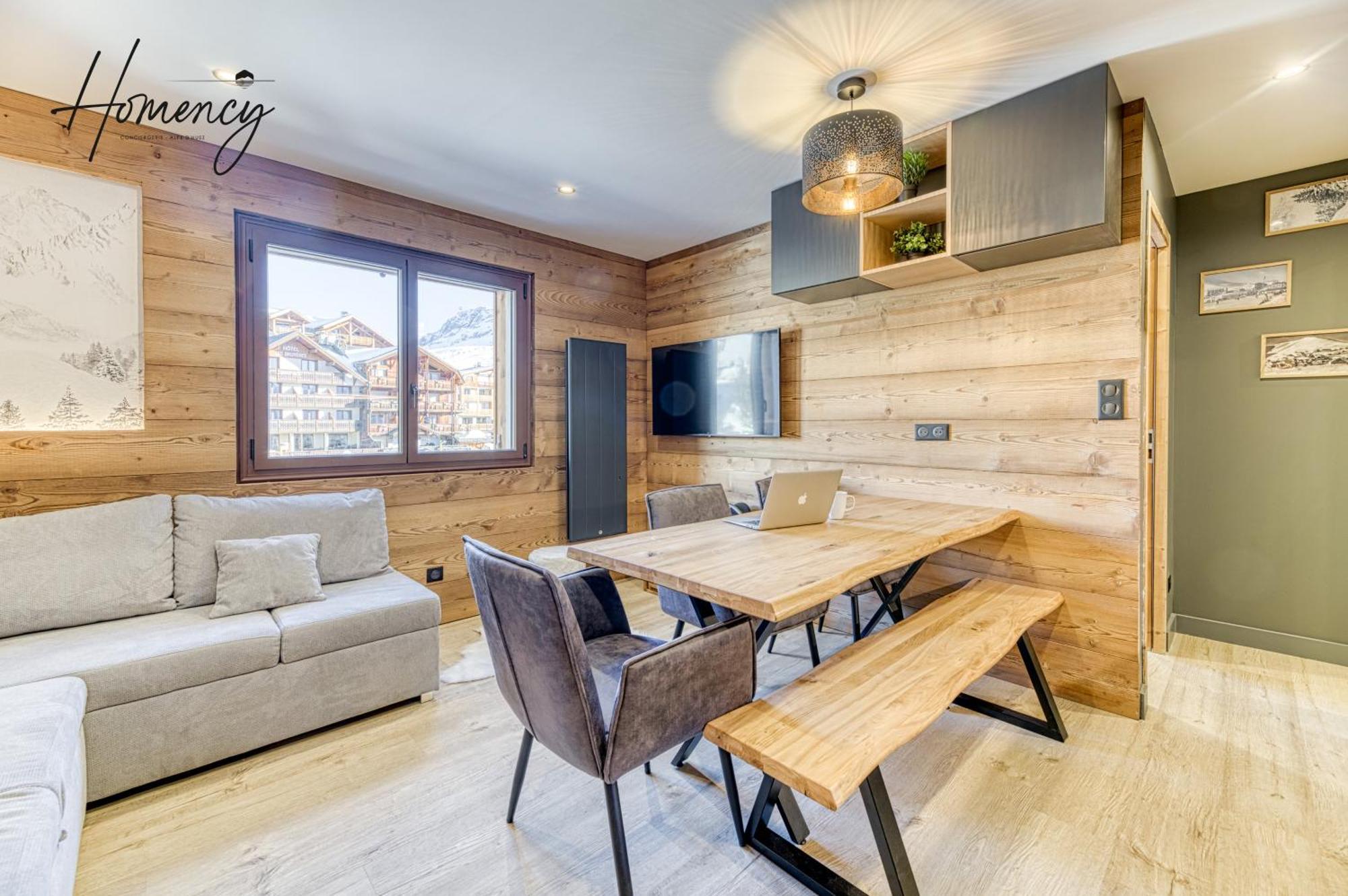 Homency - Residence Menandiere F5 Alpe d'Huez Buitenkant foto